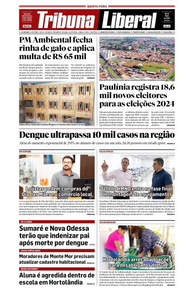 Tribuna Liberal - Edição de 08 de Maio de 2024