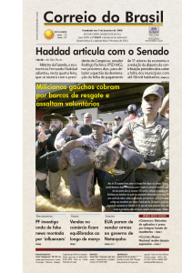 Correio do Brasil - Edição de 09 de Maio de 2024