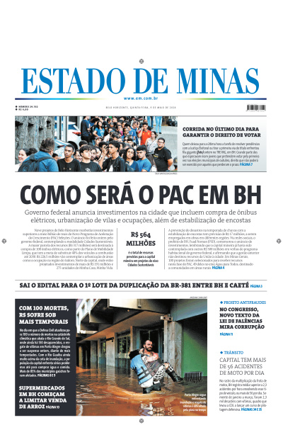 Estado de Minas - Edição de 09 de Maio de 2024