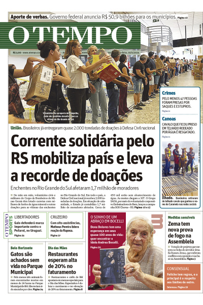 O TEMPO - Edição de 10 de Maio de 2024