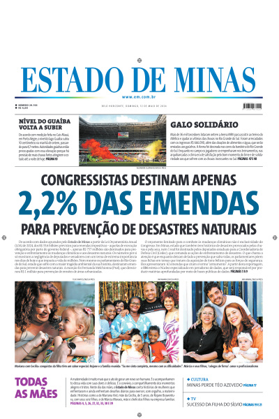 Estado de Minas - Edição de 12 de Maio de 2024