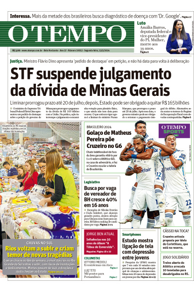 O TEMPO - Edição de 13 de Maio de 2024