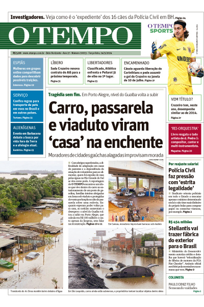 O TEMPO - Edição de 14 de Maio de 2024