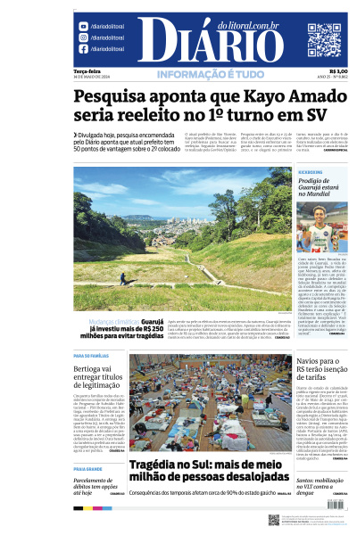 Diário do Litoral - Edição de 14 de Maio de 2024