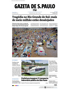 Gazeta de S. Paulo – Edição de 14 de Maio de 2024