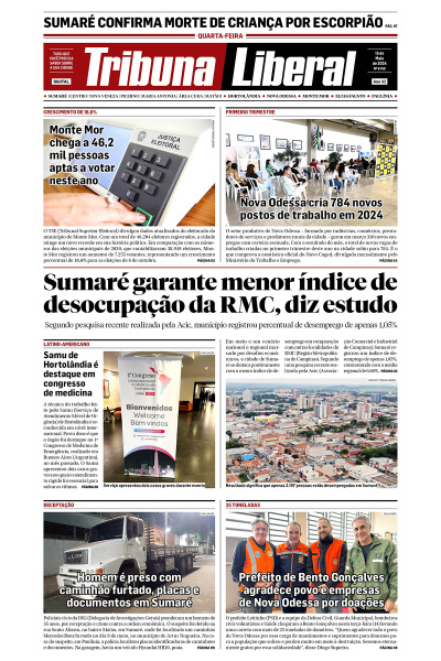 Tribuna Liberal - Edição de 15 de Maio de 2024