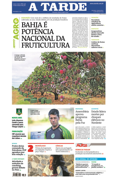 A TARDE - Edição de 15 de maio de 2024