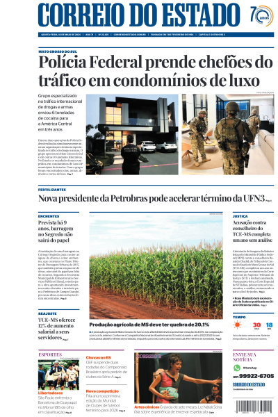 Correio do Estado - Edição de 16 de Maio de 2024