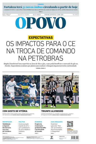 O POVO - Edição de 16 de Maio de 2024