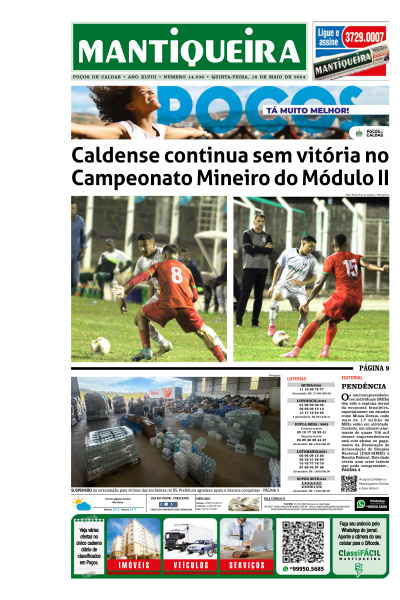 Mantiqueira - Edição de 16 de Maio de 2024