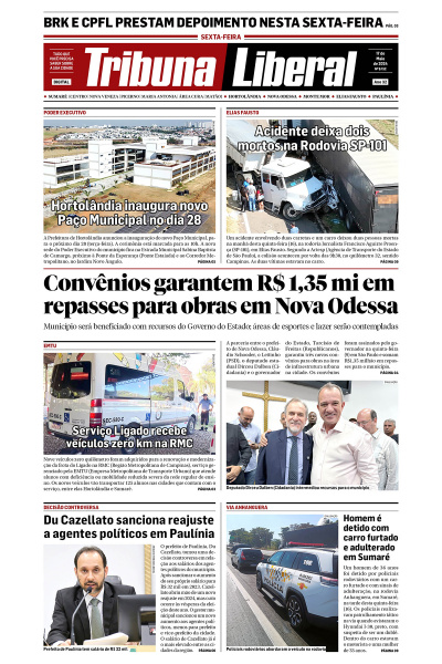 Tribuna Liberal - Edição de 17 de Maio de 2024