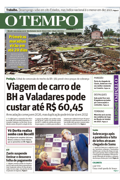 O TEMPO - Edição de 18 de Maio de 2024