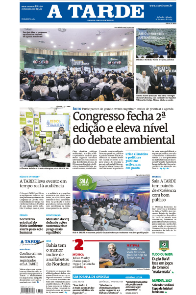 A TARDE - Edição de 18 de maio de 2024
