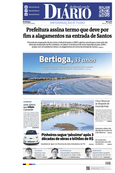 Diário do Litoral – Edição de 19 de Maio de 2024