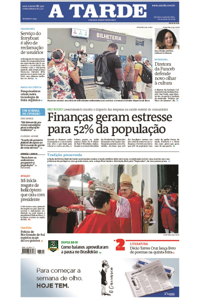 A TARDE - Edição de 20 de maio de 2024