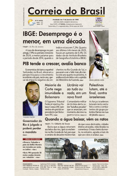 Correio do Brasil - Edição de 20 de Maio de 2024