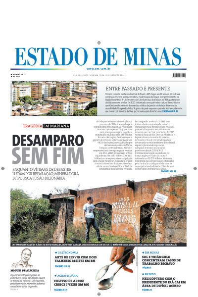 Estado de Minas - Edição de 20 de Maio de 2024
