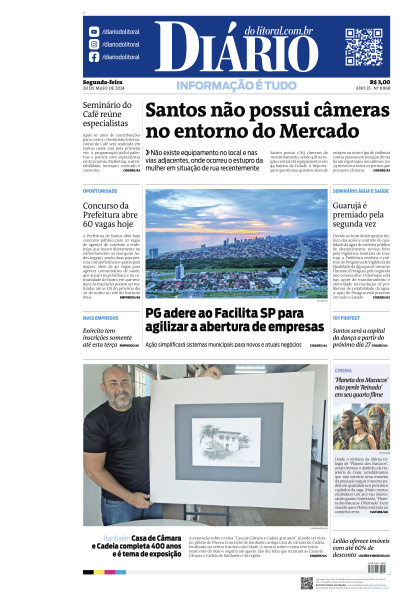 Diário do Litoral - Edição de 20 de Maio de 2024