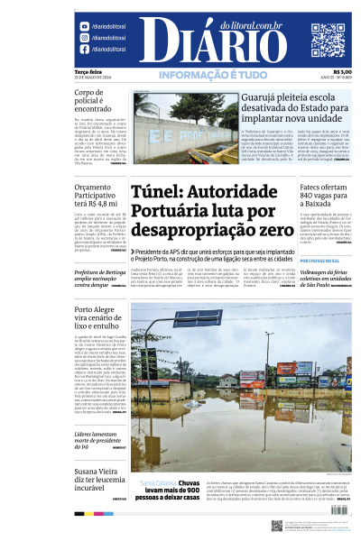 Diário do Litoral - Edição de 21 de Maio de 2024