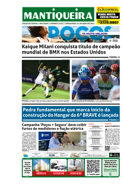 Mantiqueira - Edição de 21 de Maio de 2024