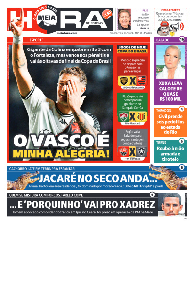 MEIA HORA - Edição de 22 de Maio de 2024