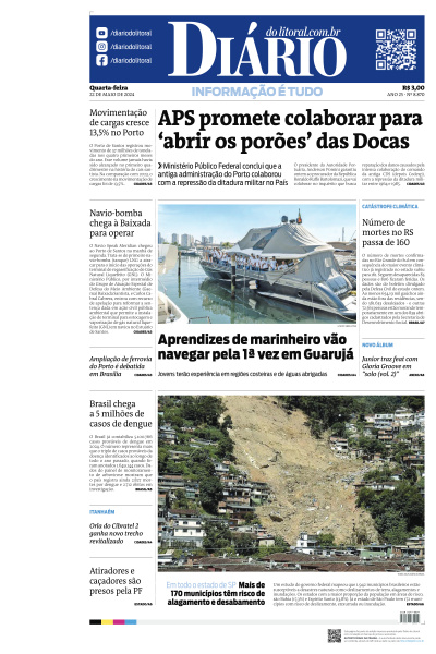 Diário do Litoral - Edição de 22 de Maio de 2024