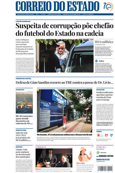 Correio do Estado - Edição de 22 de Maio de 2024