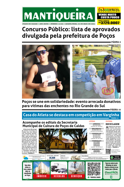 Mantiqueira - Edição de 22 de Maio de 2024