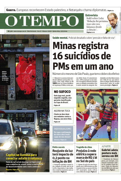 O TEMPO - Edição de 23 de Maio de 2024