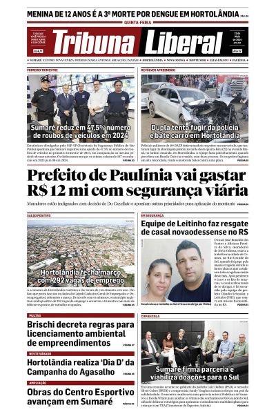 Tribuna Liberal - Edição de 23 de Maio de 2024