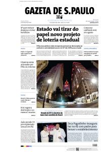 Gazeta de S. Paulo – Edição de 24 de Maio de 2024
