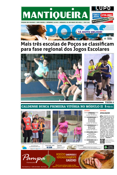 Mantiqueira - Edição de 25 de Maio de 2024