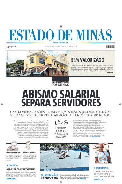 Estado de Minas - Edição de 27 de Maio de 2024