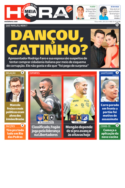 MEIA HORA - Edição de 28 de Maio de 2024