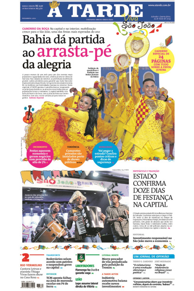 A TARDE - Edição de 29 de maio de 2024