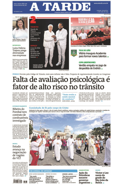 A TARDE - Edição de 31 de maio de 2024