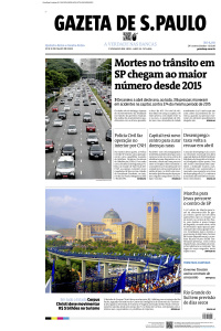 Gazeta de S. Paulo – Edição de 30 e 31 de Maio de 2024