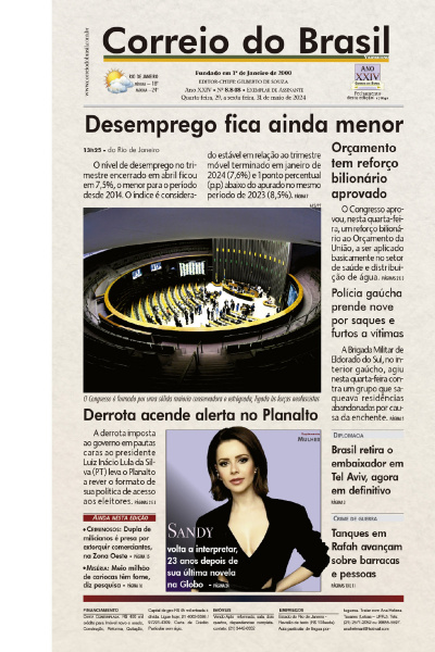 Correio do Brasil – Edição de 30 e 31 de maio de 2024