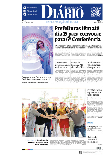 Diário do Litoral - Edição de 01 de Junho de 2024