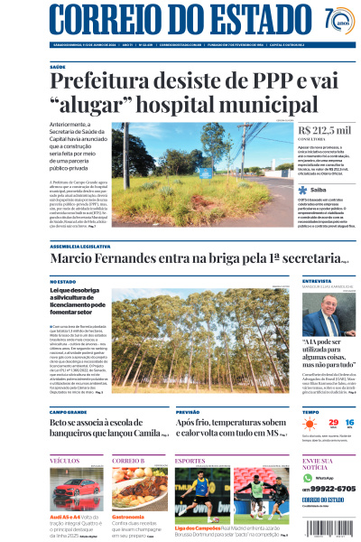 Correio do Estado - Edição de 01 de Junho de 2024