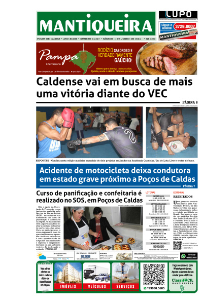 Mantiqueira - Edição de 01 de Junho de 2024