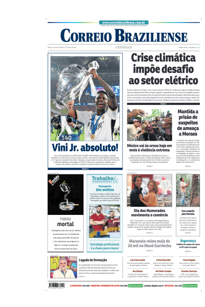 Correio Braziliense - Edição de 02 de Junho de 2024