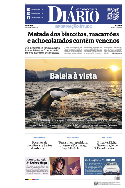 Diário do Litoral – Edição de 02 de Junho de 2024