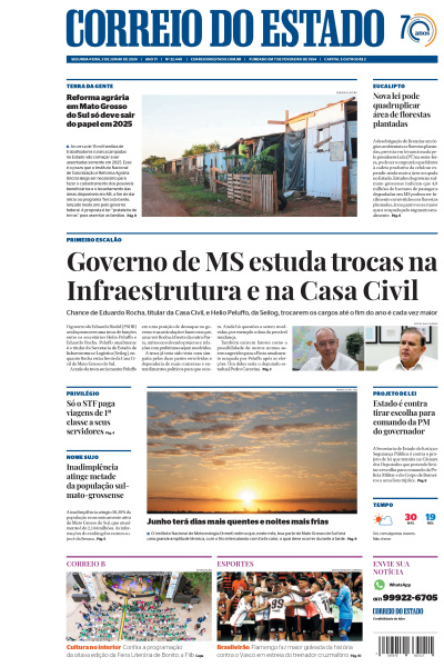 Correio do Estado - Edição de 03 de Junho de 2024