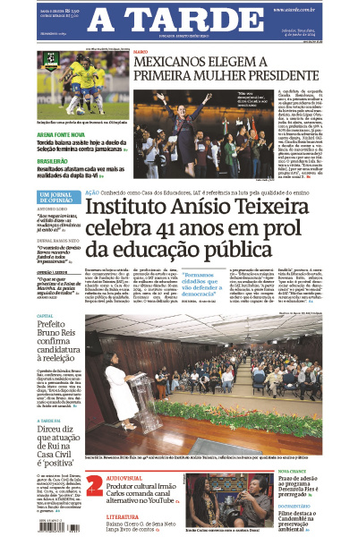 A TARDE - Edição de 04 de Junho de 2024