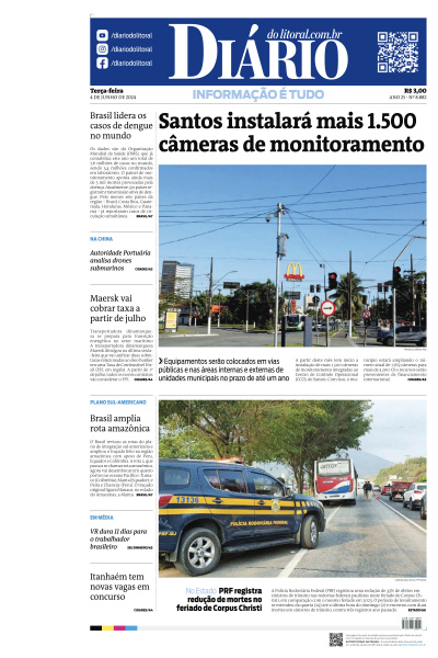 Diário do Litoral - Edição de 04 de Junho de 2024