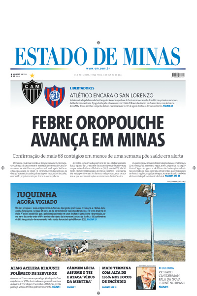 Estado de Minas - Edição de 04 de Junho de 2024