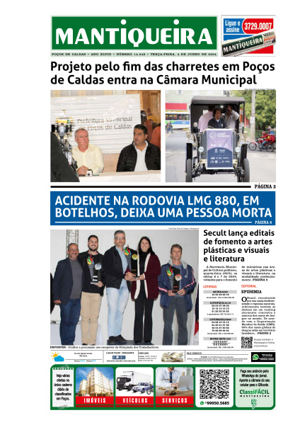 Mantiqueira - Edição de 04 de Junho de 2024