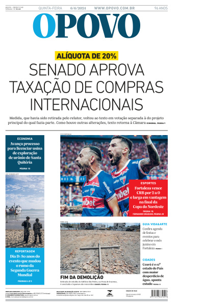 O POVO - Edição de 06 de Junho de 2024