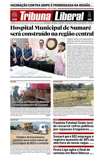 Tribuna Liberal - Edição de 07 de Junho de 2024